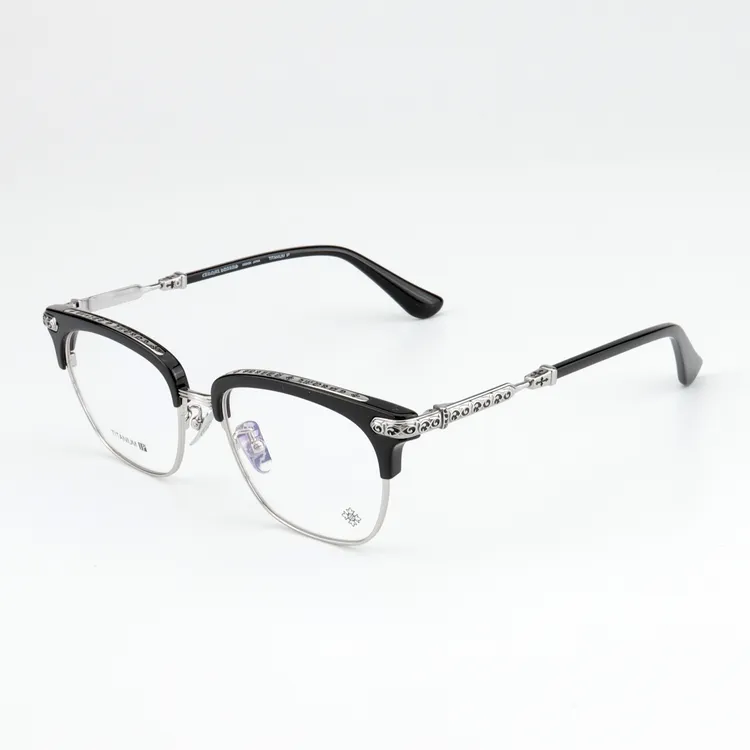 周董同款VERT柯罗近视镜纯钛半框近视深圳眼镜潮流包含1.56眼镜框