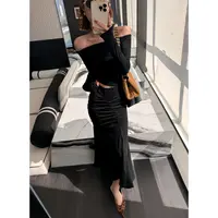 【娇娇私服定制】新款高腰韩系修身显瘦鱼尾半身裙82008#