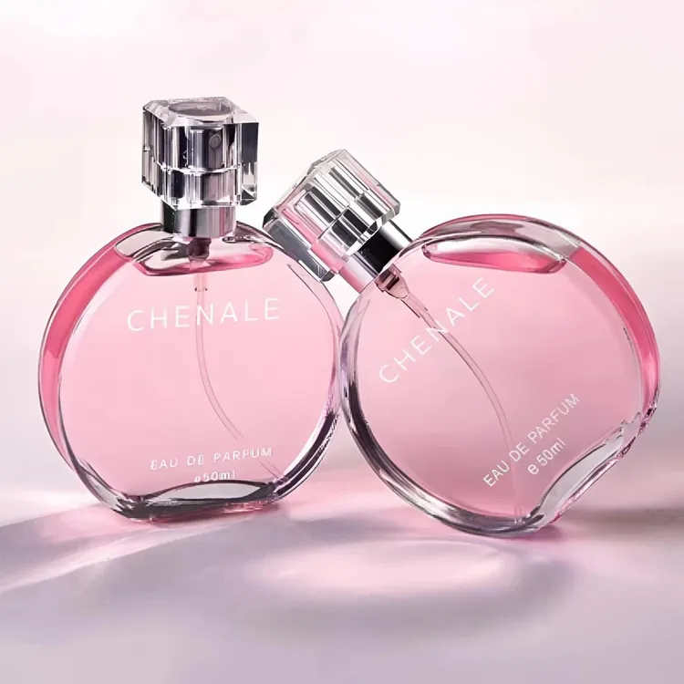 CHENALE瓶装香水粉色邂逅香水女士淡香持久留香花果香50ml