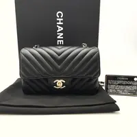 元品奢选/95新/香奈儿/斜挎包/SN-X504041