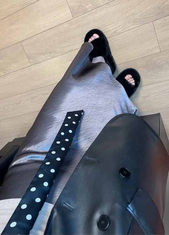 【十一晓晓】（半裙）南油高货醋酸A字半裙.斜裁工艺.包边包条！