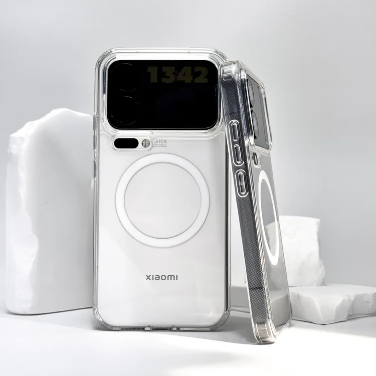 【壳百搭】适用小米17/pro高透明磁吸充电防摔壳17pormax简约手机壳