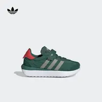 adidas阿迪达斯三叶草男小童流光风魔术贴运动鞋 COUNTRY IF6148