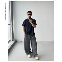 ZICHENG 男士廓形百搭T恤25T1044