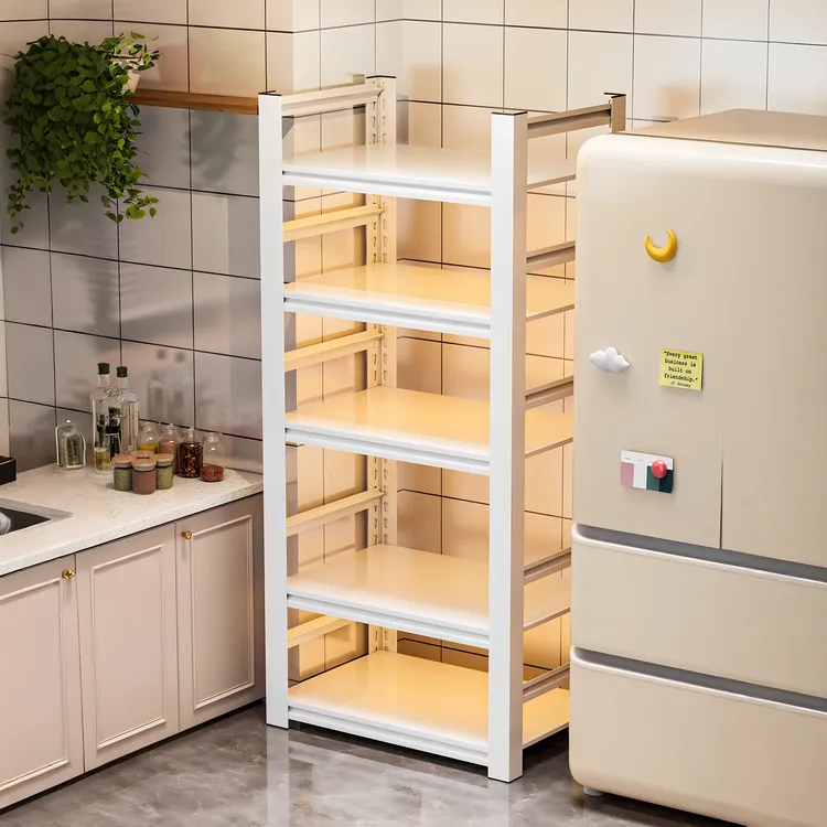 【特价处理】厨房置物架多功能落地多层微波炉烤箱收纳架家用货架