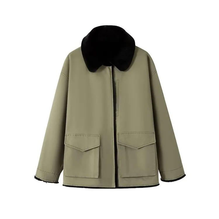 4NWT116【贵姐NICOLE】设计师进口水貂双面穿防水only you皮草