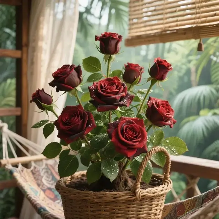 浓香型四季精选循环大花月季花树苗高端耐热玫瑰老桩新手新品盆栽