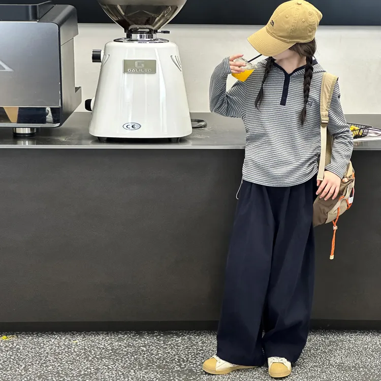 中大童女童秋季套装洋气韩版6-12岁潮款儿童时尚休闲两件套春秋款