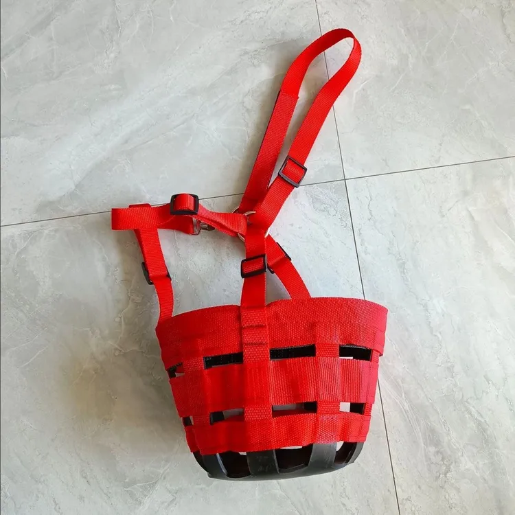 马嘴套套马具龙头调节马术马匹用品防咬马马笼头全套笼嘴幼儿