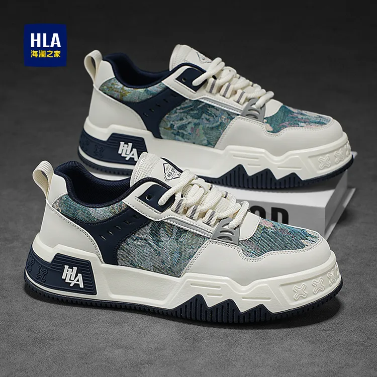 海澜之家秘密森林男鞋2025新款秋季休闲百搭爆款运动板鞋小白鞋男