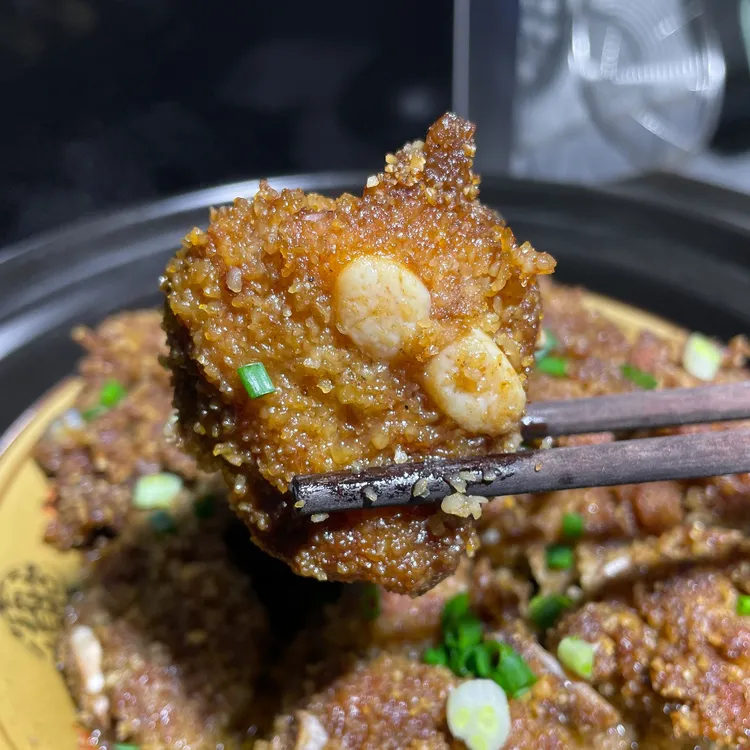 米粉排骨安徽农家特色粉蒸肉猪排骨软糯不腻下饭下酒菜渣排骨渣肉