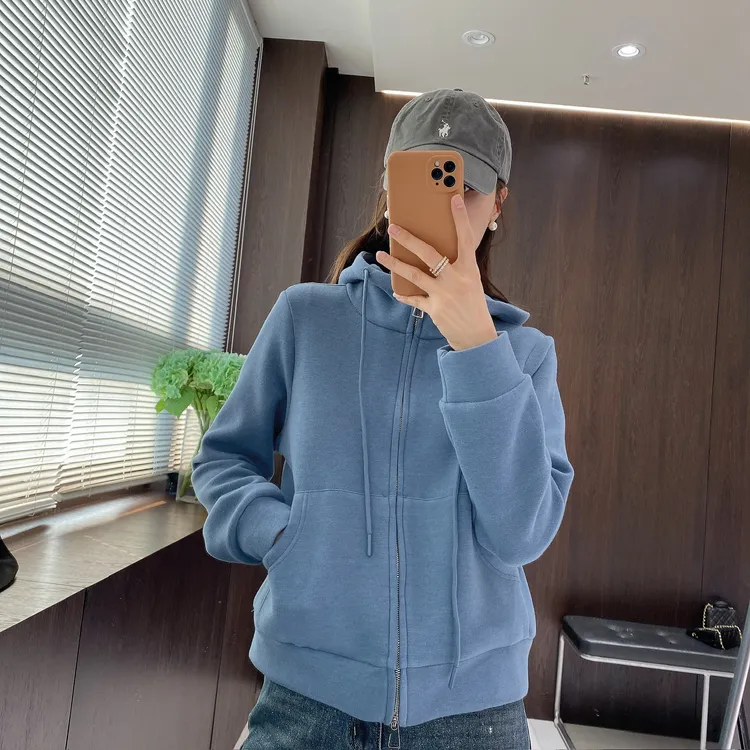 IMFLY金小金自制女装 卫衣外套DYW10258秋冬休闲运动连帽卫衣