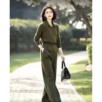 休闲时尚气质套装休闲显瘦显气色两件套
