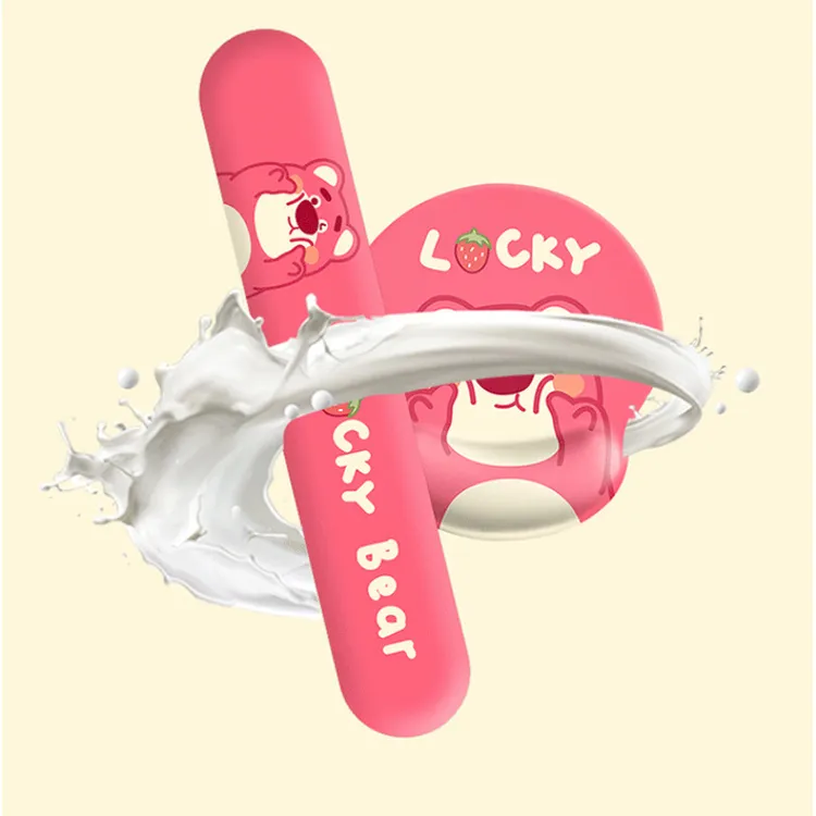 草莓熊护腕鼠标垫草莓熊手托网红可爱卡通草莓熊软垫电脑办公桌垫