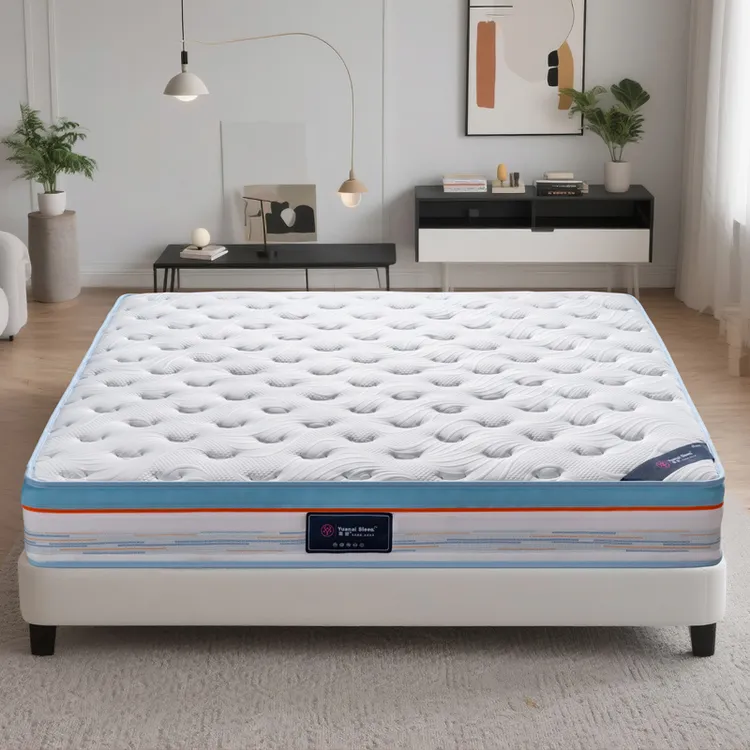 （差价专属）透气床垫8代机械簧全可拆黄麻酷布独立袋护脊睡感可调