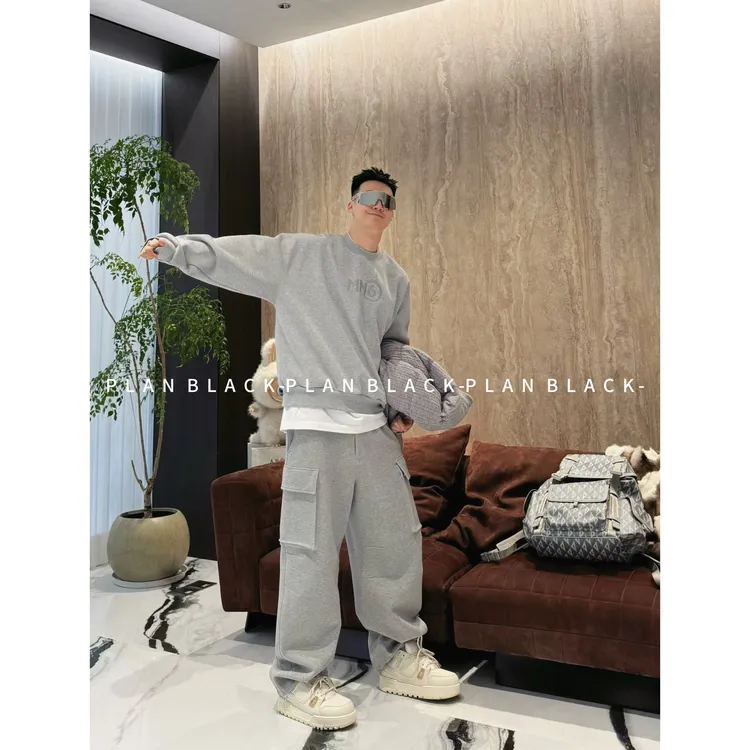 RICH陈发财【绣线/卫衣】好好穿！男女款廓形潮搭松弛感卫衣8094