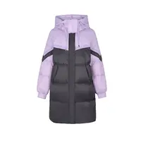 NCM女装2024冬季新款鹅绒服保暖潮流运动连帽拼接34901