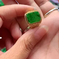 翡翠银S925镶嵌颈饰翡翠