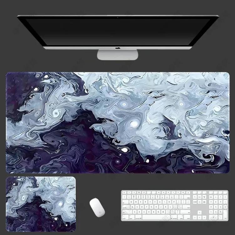 墨染鼠标垫超大加厚防滑办公桌垫学生宿舍电竞游戏电脑键盘滑鼠垫