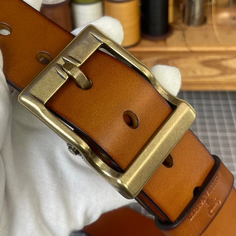 加厚男款皮带真皮高档针扣头层牛皮手工腰带真牛皮纯牛皮裤带休闲
