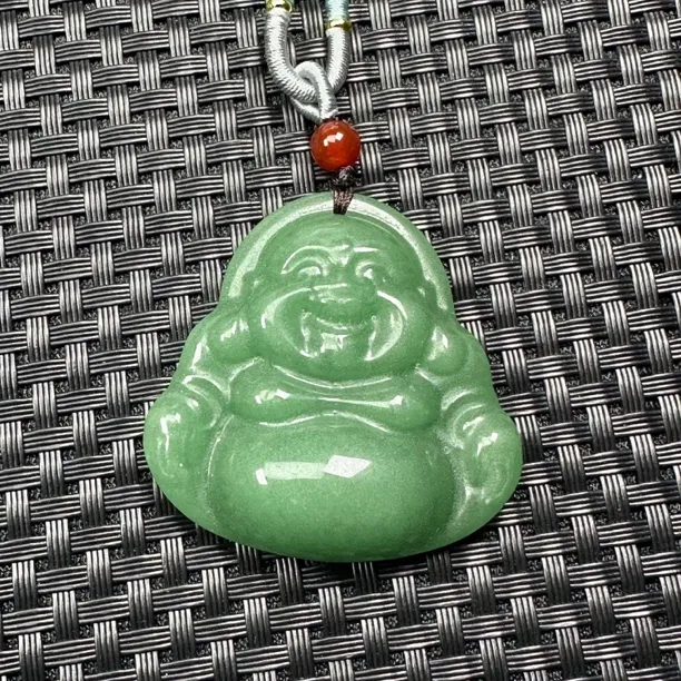 东陵玉佛公吊坠笑佛挂件约卡47 x45(多样性发货拍一发一）女士