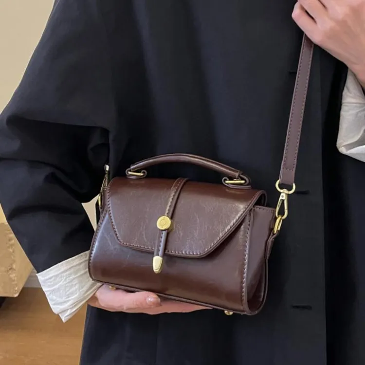 女士包包2025新款潮高级感时尚春夏覆古百搭单肩斜挎包爆款小方包