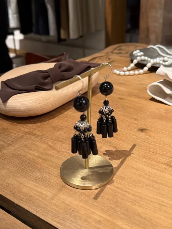 LA CALLA925银针耳环(长度7CM)WDSP96