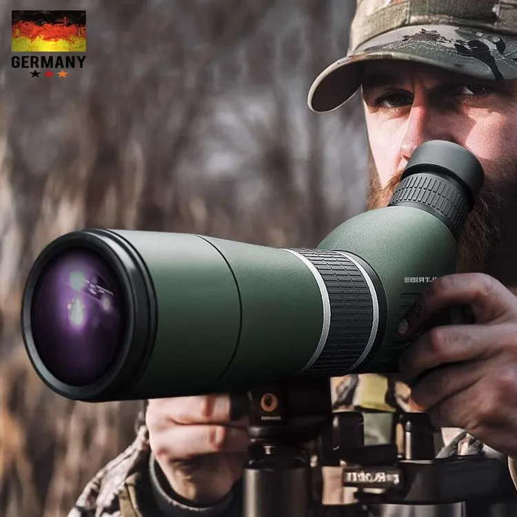 德国望远镜专业级高倍高清抗震户外可携式微光夜视仪望远镜日夜两