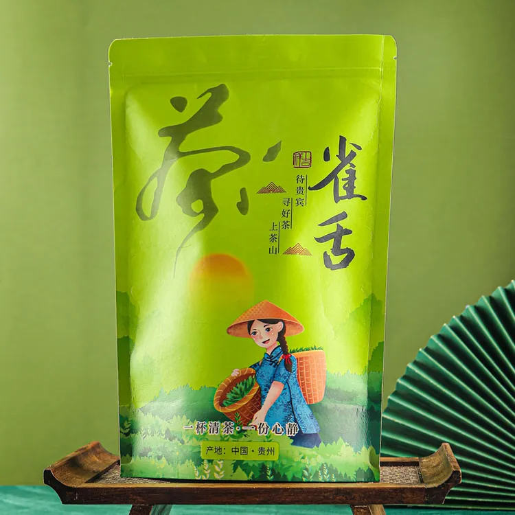 湄江牙雀舌绿茶2025新茶贵州湄潭高原云雾浓香型春茶明前小芯雀舌