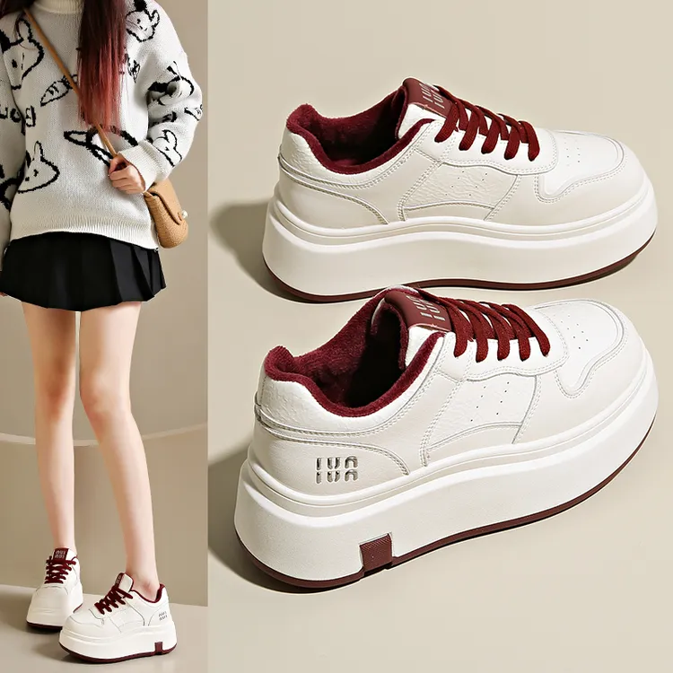 啄fashion鸟厚底春季小白鞋新款网红爆款百搭专用女休闲潮流板鞋