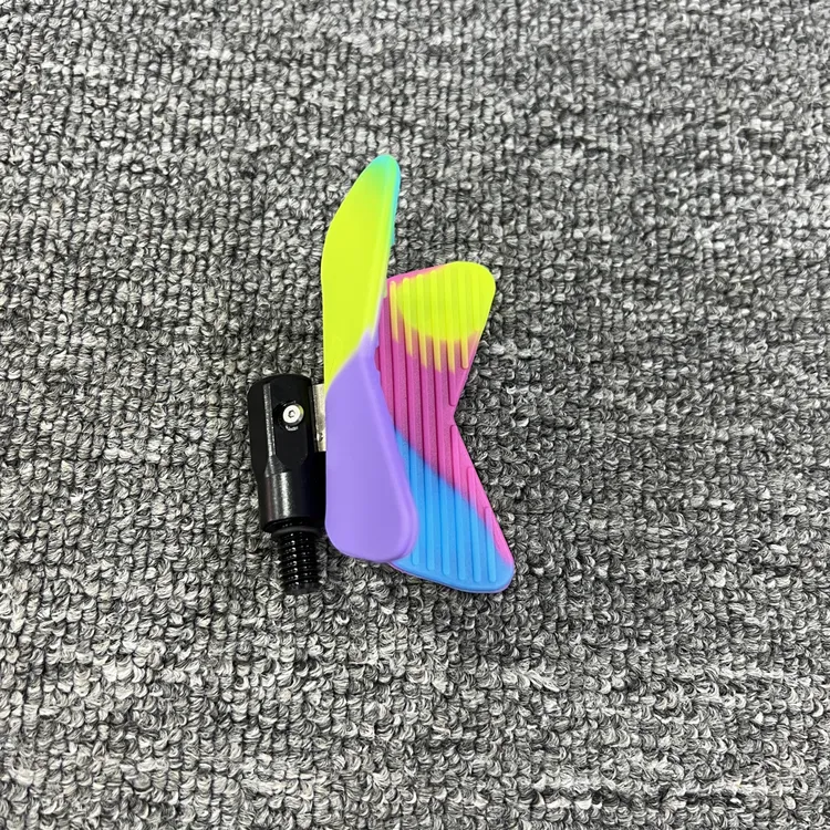 自动回弹休闲钓竞技黑坑8mm通用防滑防走水贝壳蝴蝶头支架头