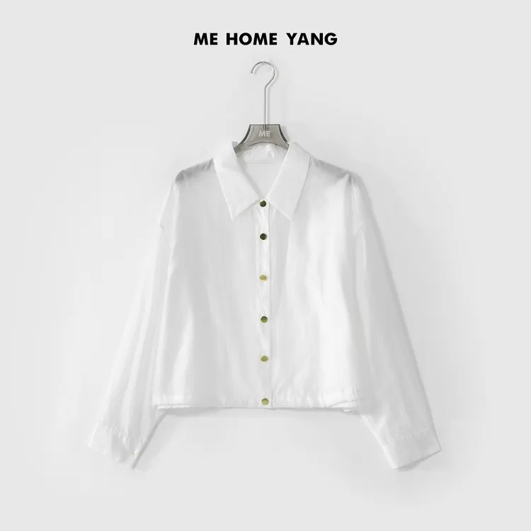 ME【冰薄衬衫】夏季轻薄显瘦新款时尚女装百搭外套MEQS5351