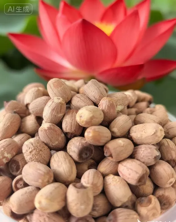 洪湖带芯生态红莲，有营养洪湖特产莲子
