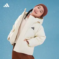 adidas阿迪达斯官方小童秋冬宽松保暖600蓬连帽鸭绒羽绒服 KG5506