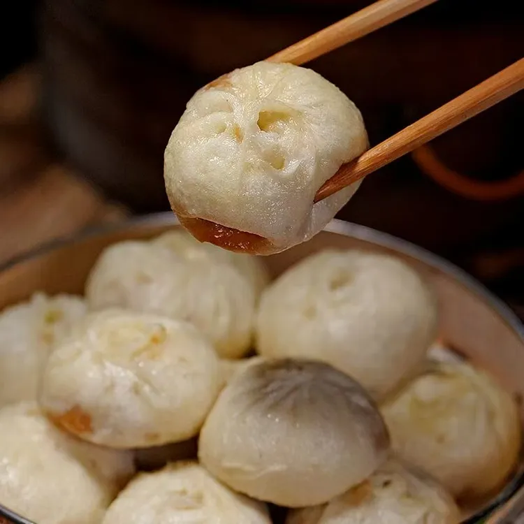 鲜肉小笼包早餐文旅速食冷冻半成品