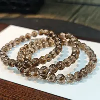 【书记甄选】天然烟花极光单圈手链 多样性发一件 约7mm 2579LA