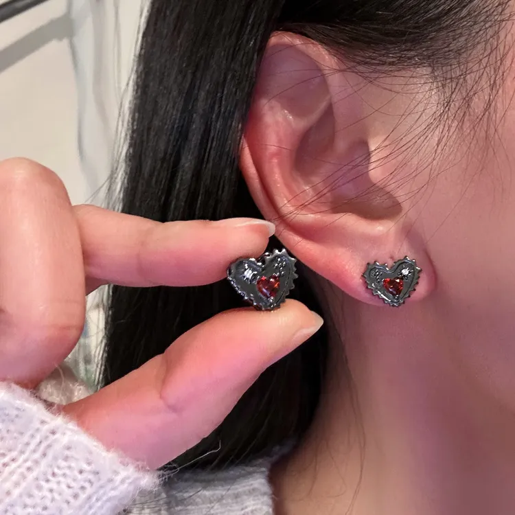 合金耳饰 E0382-1精致潮流轻奢时尚百搭高级感个性小众设计感耳夹