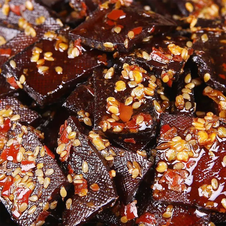 正宗湖南【传统工艺】平江酱干（500克超值装）香辣美味追剧小零食