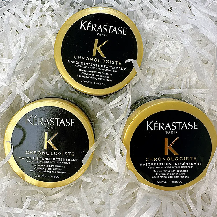 卡诗黑钻钥源发膜75ML*3免蒸护发烫染修护柔顺秀发保湿