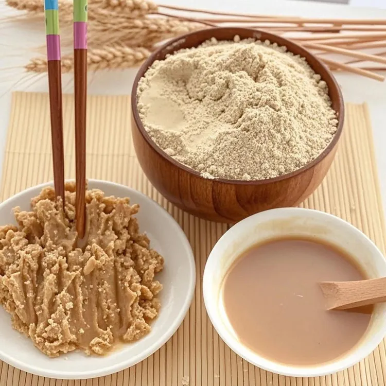 湖北特产 熟糯米粉 阴米粉子 籼米面  炒面 榨麦粉 三合粉