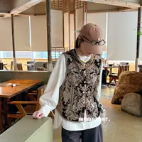 MUMUBYER •“锦瑟年华”25秋冬丝绒重工刺绣佩斯利花纹马甲