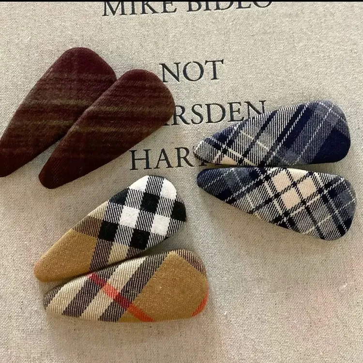 复古风BB夹复古女童风女日韩发夹百搭气质小众边夹