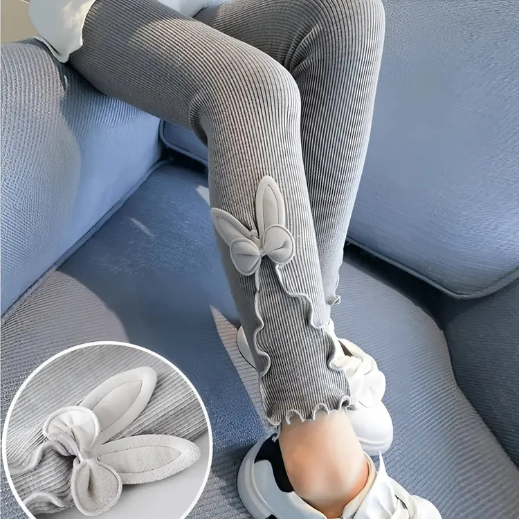 夏季新款女童打底裤洋气宝宝外穿百搭舒适紧身休闲裤儿童潮牌童装