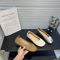 秋休闲款法式女新款百搭软底豆豆鞋单鞋639-5