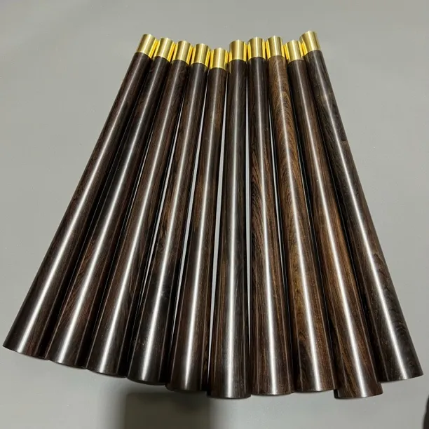 不开音孔唢呐杆子平杆黑檀木紫光檀半成品唢呐杆