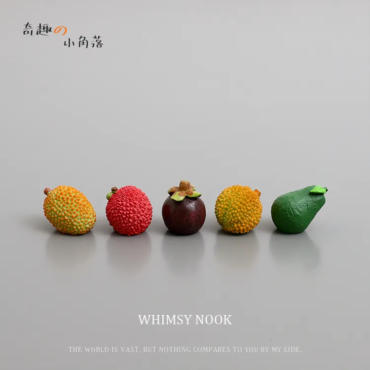 新款仿真水果解压小摆件创意车载内饰中控台饰品实用美化装饰摆设