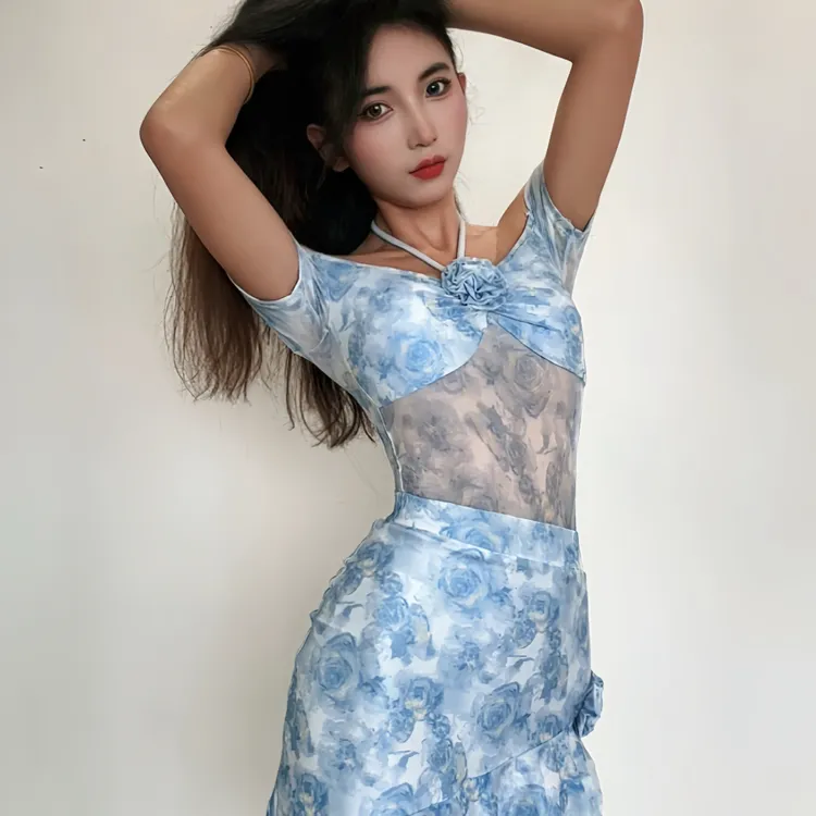 VVDance 新款拉丁舞服【夏日小清新】