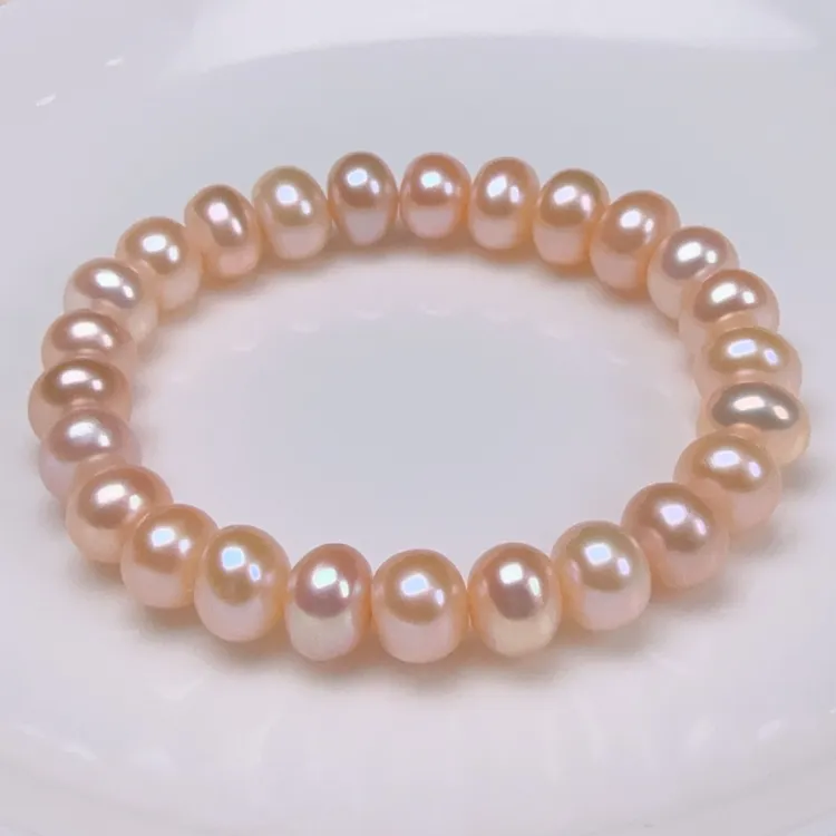 【落日余晖】约8-9mm淡水无核珍珠 经典百搭气质轻奢简约 DSL00852