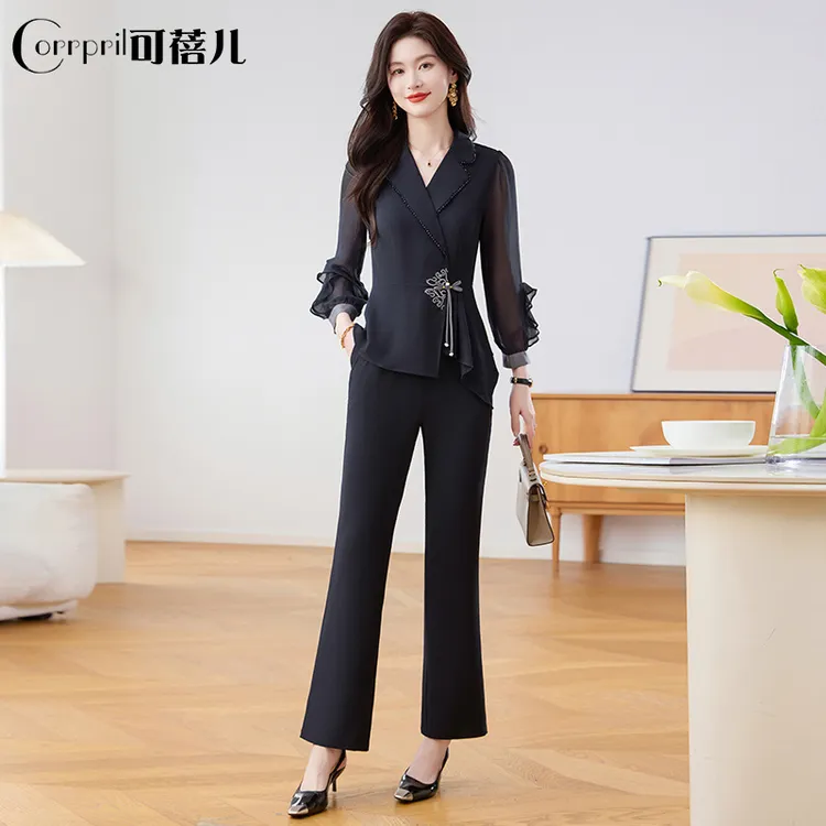 【可蓓儿】新中式国风元素减龄时尚套装女春夏2025新款爆款高级感可