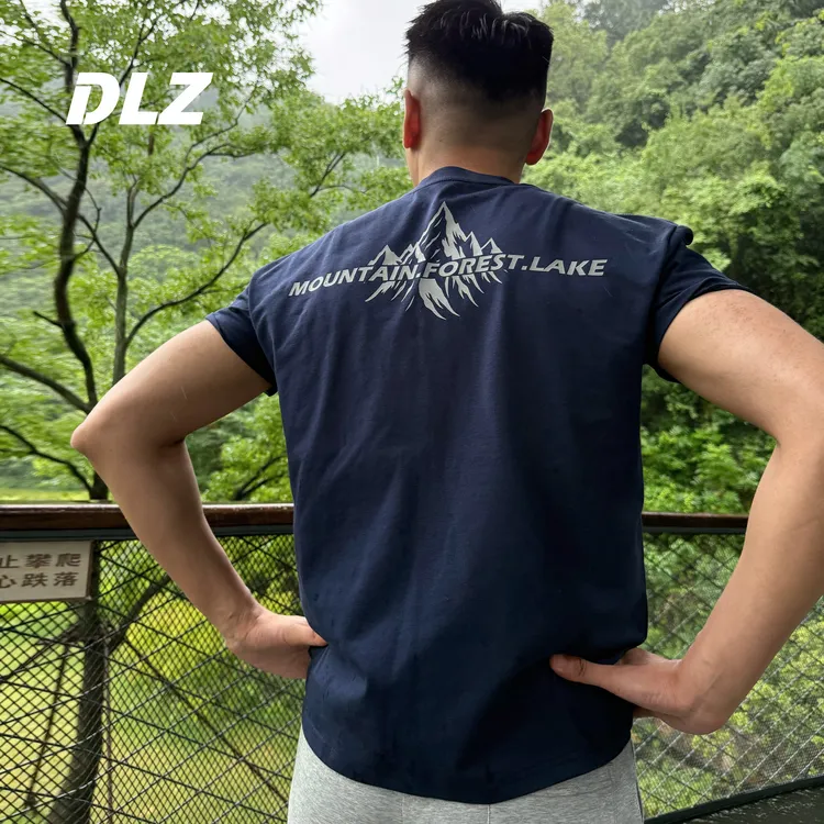 【DLZ上新】“山峰出游T”索罗娜凉感速干防晒美式户外健身出游短袖